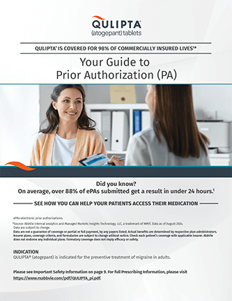 Qulipta prior authorization guide