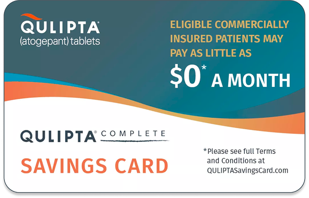 QULIPTA® savings card