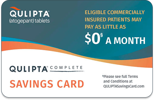 QULIPTA® savings card