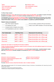 QULIPTA Formulary Exception Letter 